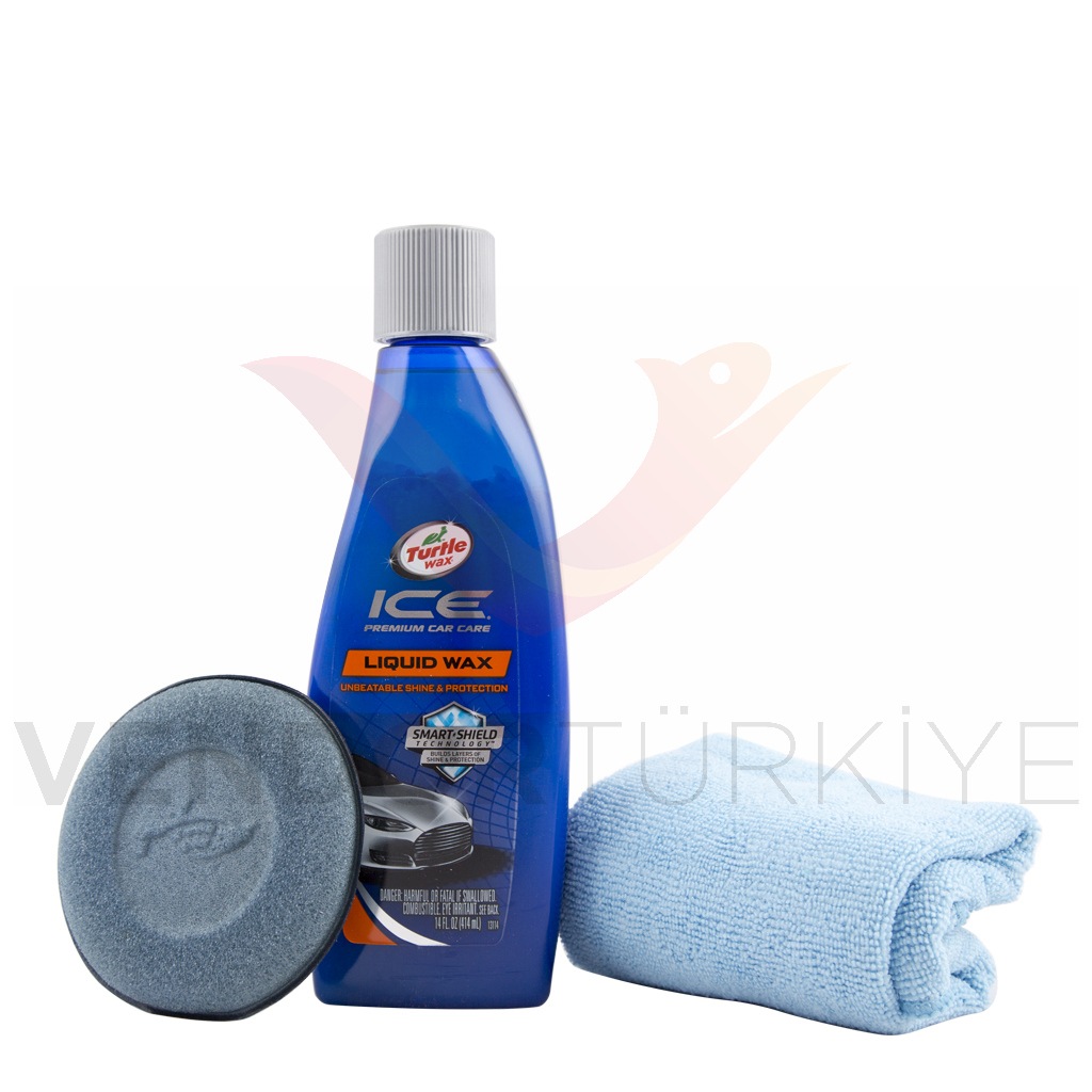 Turtle Wax Ice Premium Sentetik Liquid Wax Set 414 ML Fiyatları ve