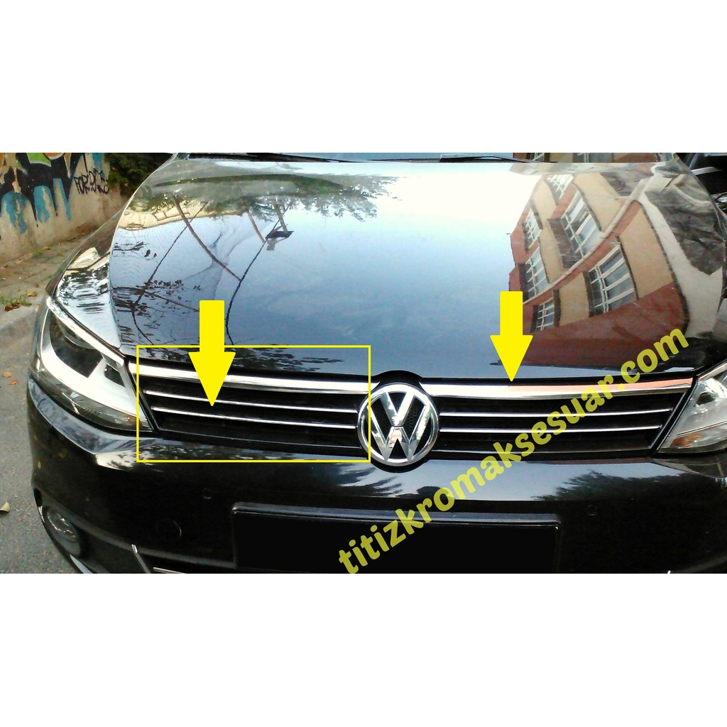VOLKSWAGEN JETTA 2011-2013 KROM ÖN PANJUR 2015 GÖRÜNÜMLÜ 6P. PÇLK