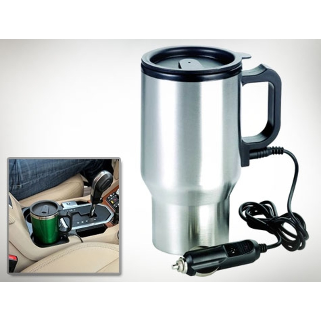 Araç İçi Su Isıtıcı Termos Kupa Bardak Kettle Çay Kahve Termosu