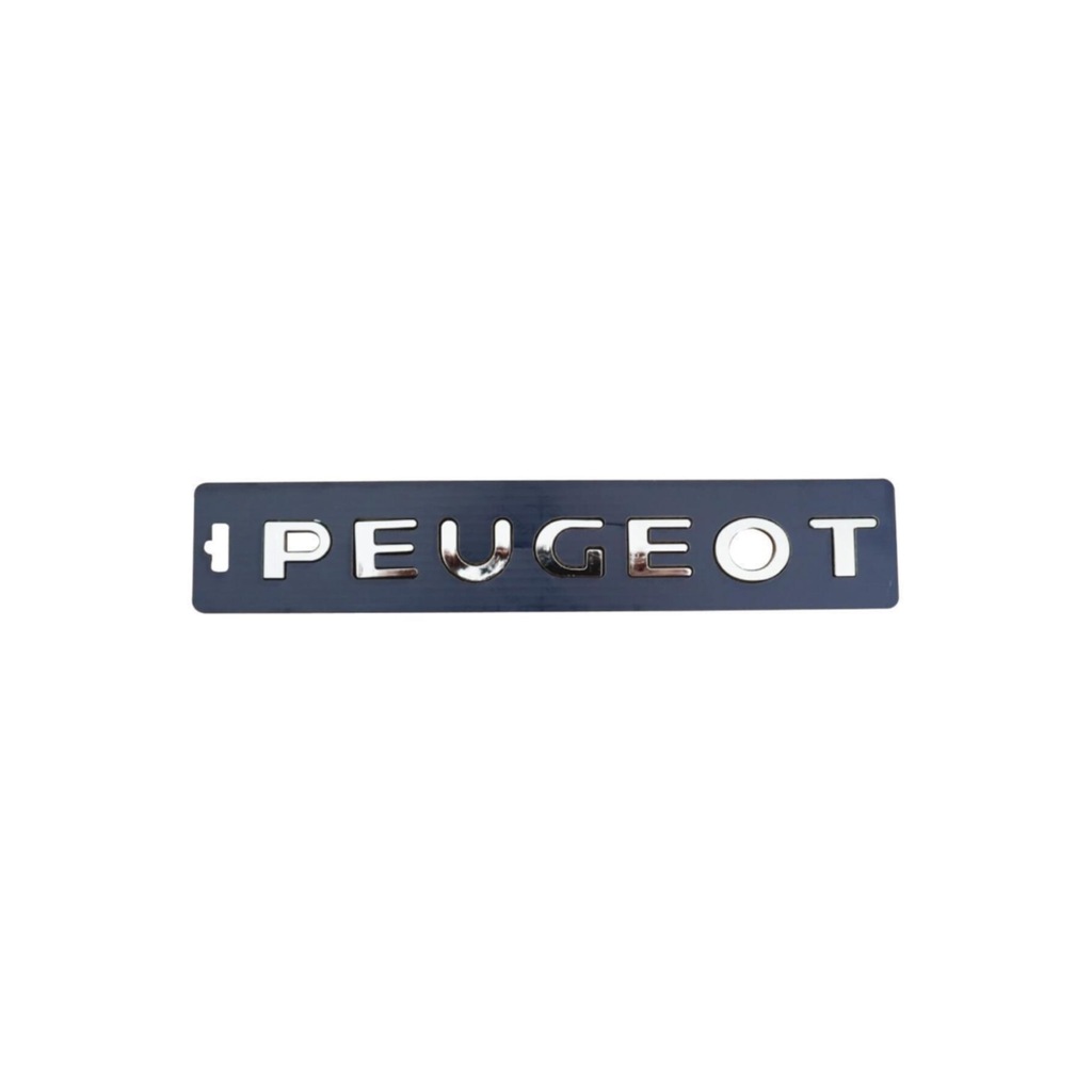 Peugeot Bagaj Yazı