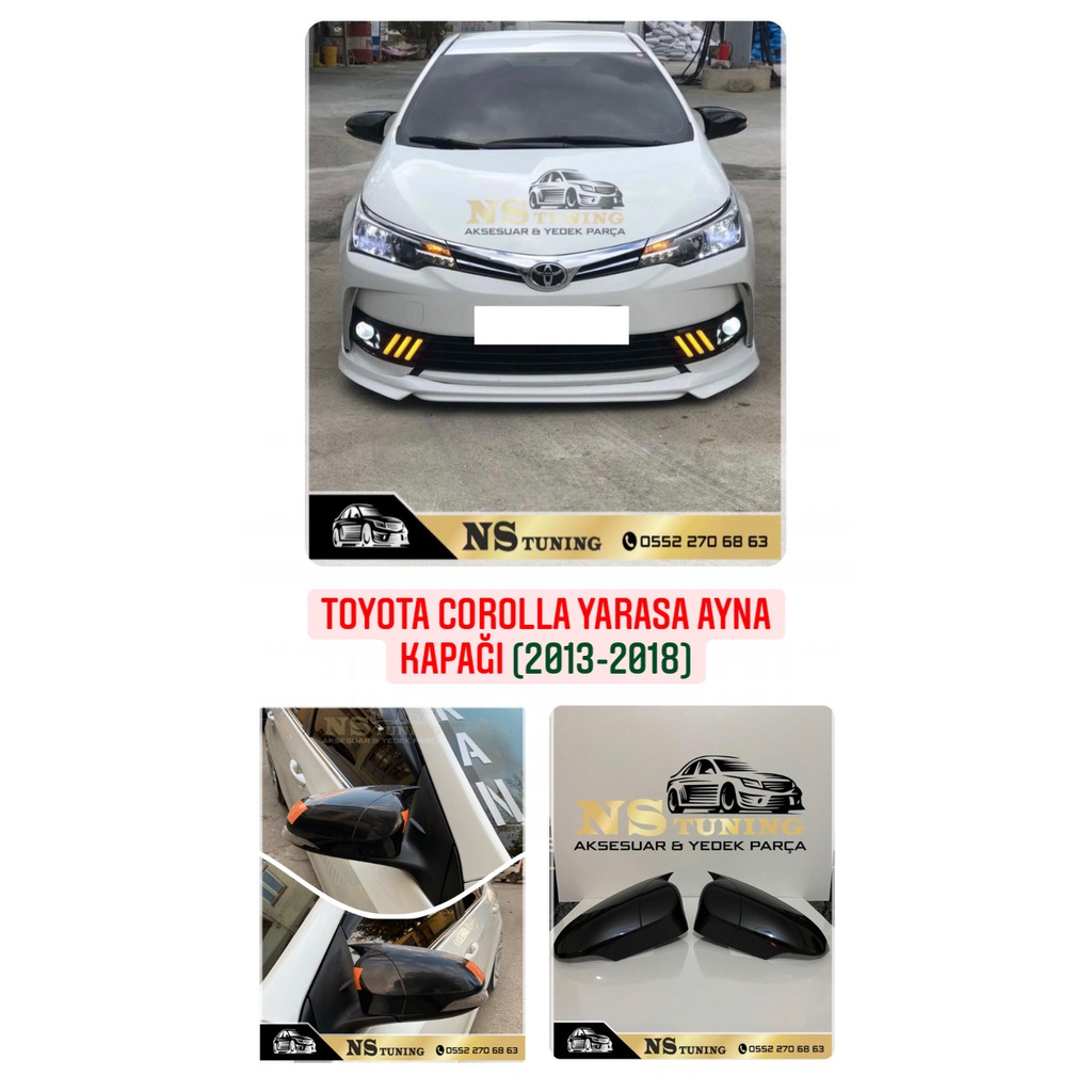 Toyota Corolla 2013 2018 Yarasa Ayna Kapagi Fiyatlari Ve Ozellikleri