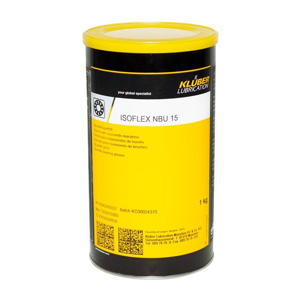 Klüber ISOFLEX NBU15 Yüksek Hız Devir Gresi Fiyatları ve Özellikleri