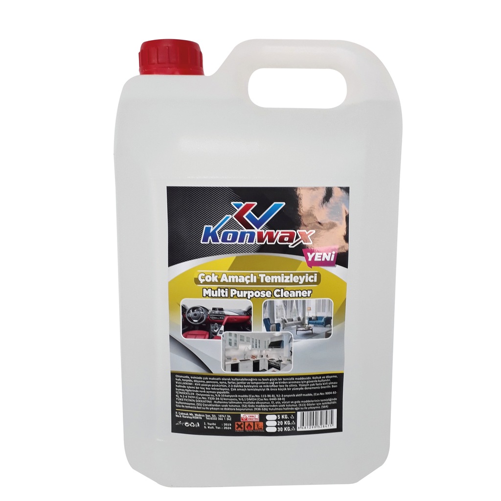 KONWAX ÇOK AMAÇLI TEMİZLEYİCİ 5 KG
