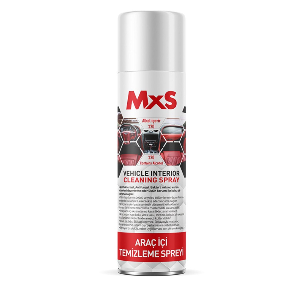 MXS Araç İçi Temizleme Sprey 500 ml