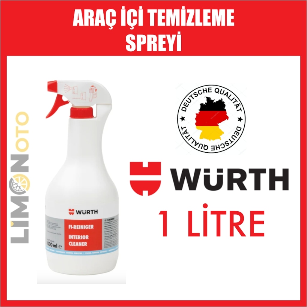 Wurth Arac Ici Temizleme Spreyi 1 Litre Skt 10 2021 Fiyatlari Ve Ozellikleri Wurth Arac Ici Temizleme Spreyi 1 Litre Skt 10 2021 Fiyatlari Ve Ozellikleri
