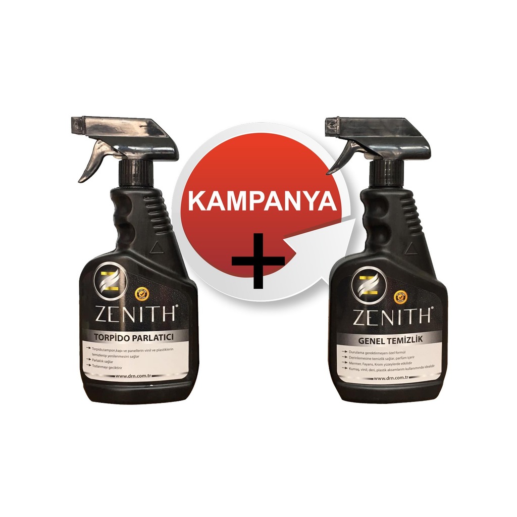 ZENİTH ARAÇ İÇİ BAKIM SETİ 2 X 500ML