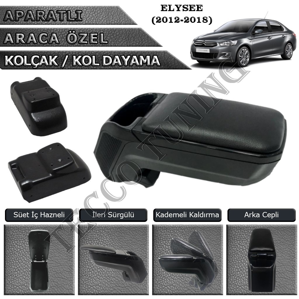 Citroen C Elysee 2012 2018 Luks Kol Dayama Kolcak Siyah Fiyatlari Ve Ozellikleri Citroen C Elysee 2012 2018 Luks Kol Dayama Kolcak Siyah Fiyatlari Ve Ozellikleri