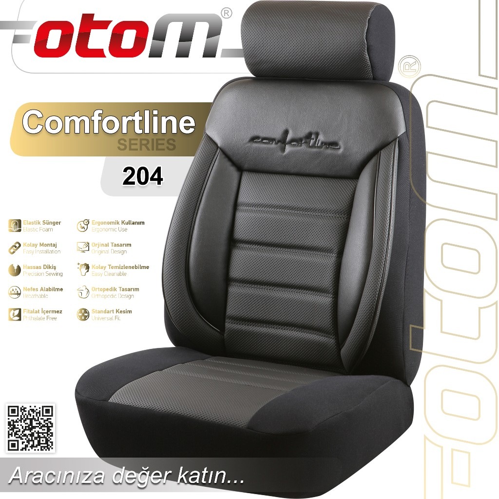 Otom Comfortlıne Ortopedik Oto Koltuk Kılıfı