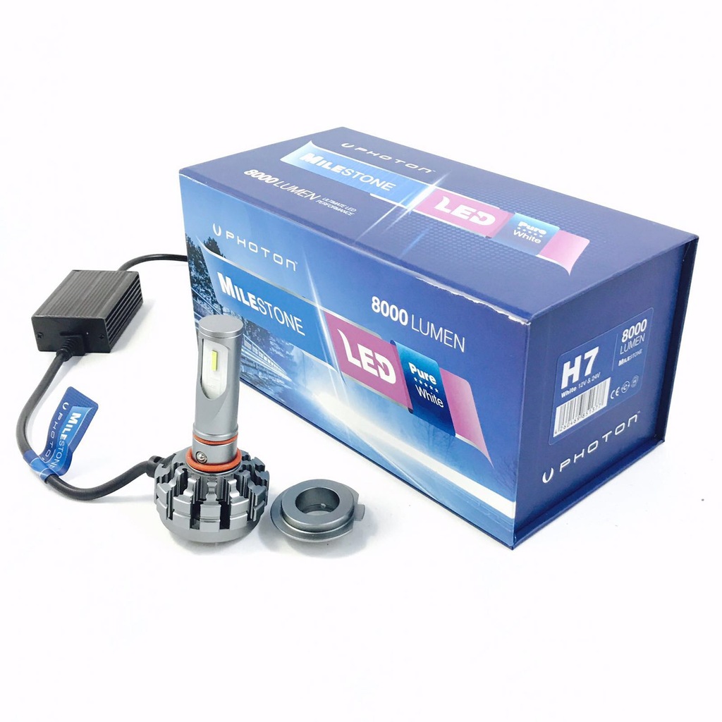 Photon Milestone H7 Led Xenon 8000lümen 6000kelvin