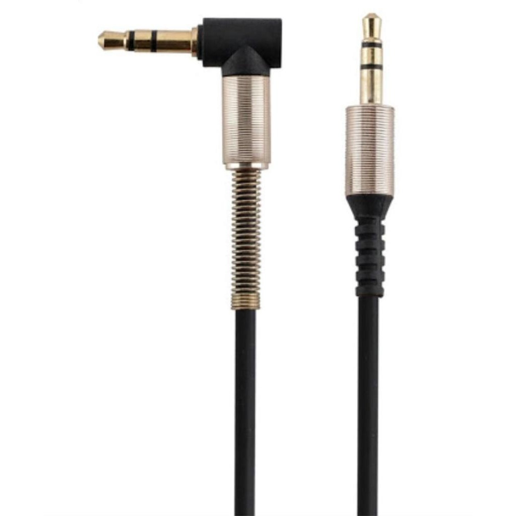 Çelik Uçlu Araç içi Stereo Aux 1Mt 3.5mm Kaliteli Teyp Kablo