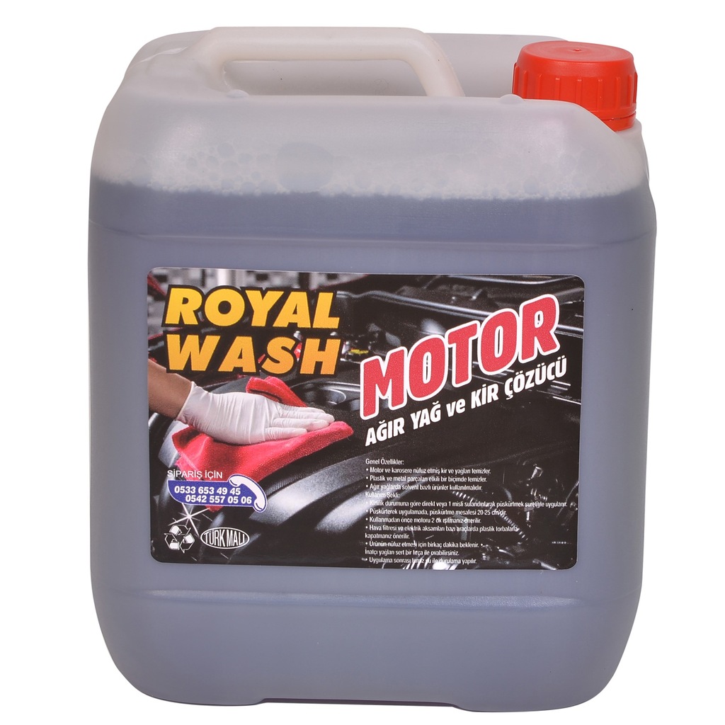 Royal Wash Motor Temizleyici 5 Kg Fiyatları ve Özellikleri