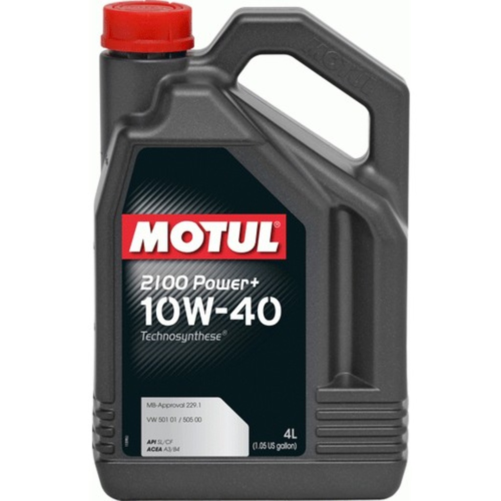 2019 Üretim Motul 2100 Power+ 10w-40 TechnoSynthese Araç Yağı 4L