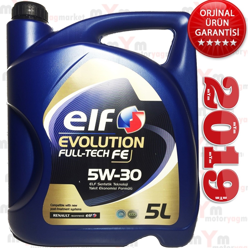 Elf Evolution Full Tech Fe 5w 30 5 Litre Dpfli Motor Yağı Fiyatları Ve Özellikleri 0487