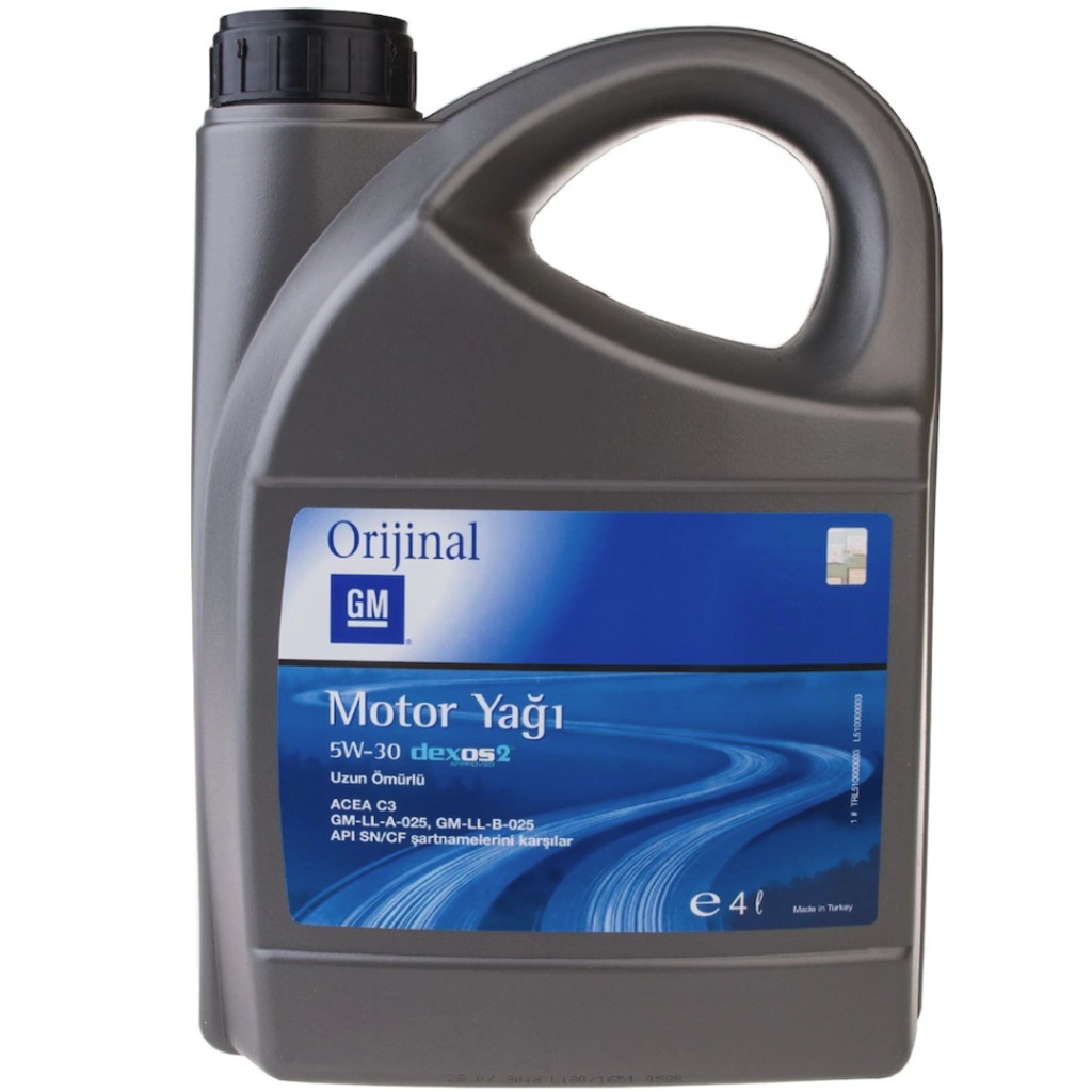 GM Dexos2 5w-30 4 Litre Motor Yağı Fiyatları ve Özellikleri