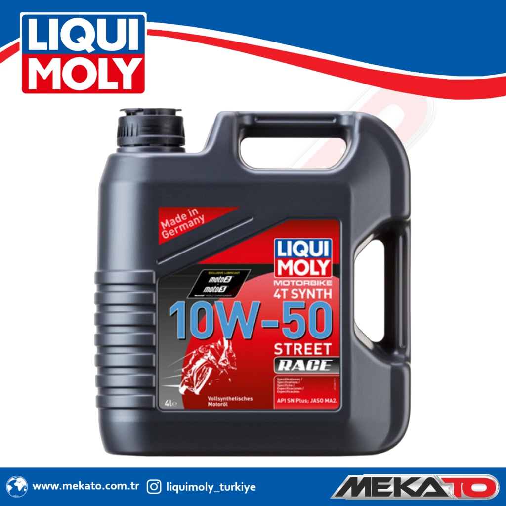 Liqui Moly 10w50 Race / 4t 100 Sentetik Motorsiklet Yağı 4 Lt