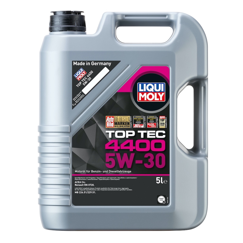 Liqui Moly 5w30 5lt. Toptec 4400 07.2019 Üretim - n11.com