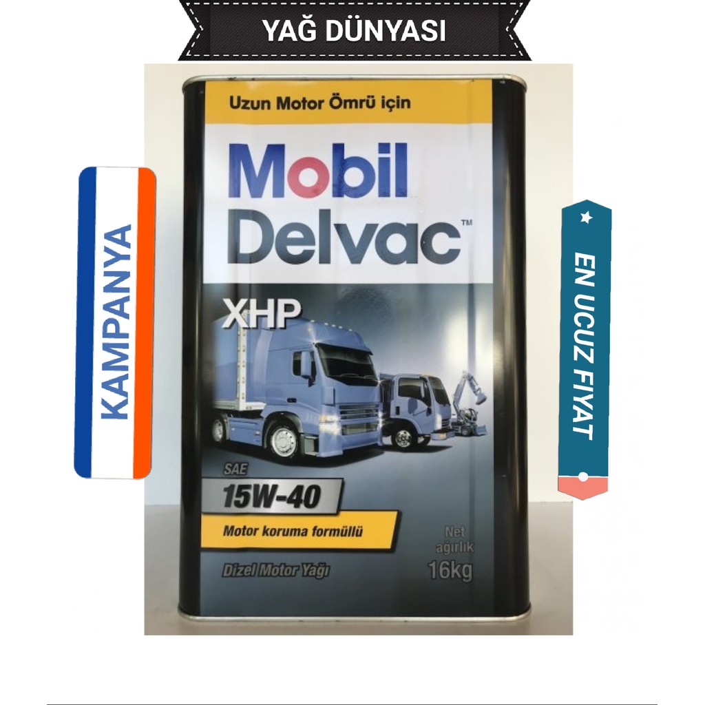 Mobil Devlac XHP 15W-40 Motor Yağ 16 Kg - toptan fiyatına satış