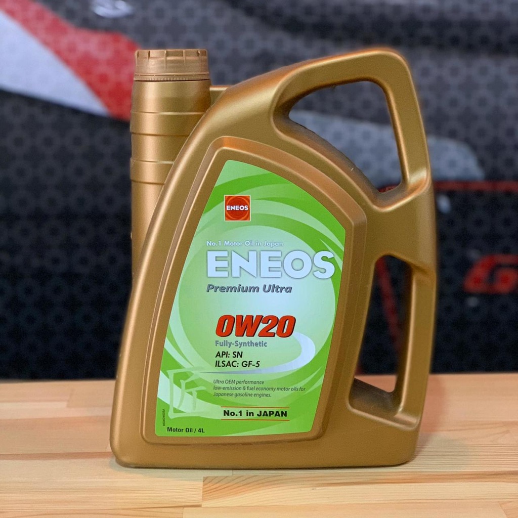Orjinal Eneos Premium Ultra 0w20 %100 Sentetik Motor Yağı 4lt