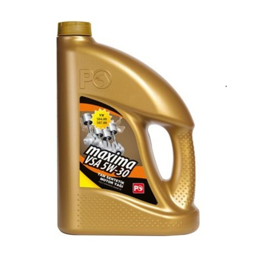 Petrol Ofisi Maxima VSA 5W-30 Motor Yağı 5 LT VOLKSWAGEN ONAYLI