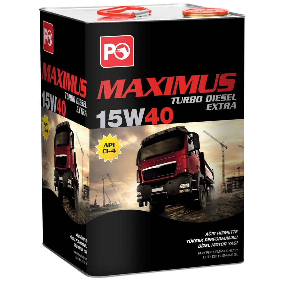 P.ofisi maximus 15w40 turbo dizeĺ 16ķg motor yağ 2019