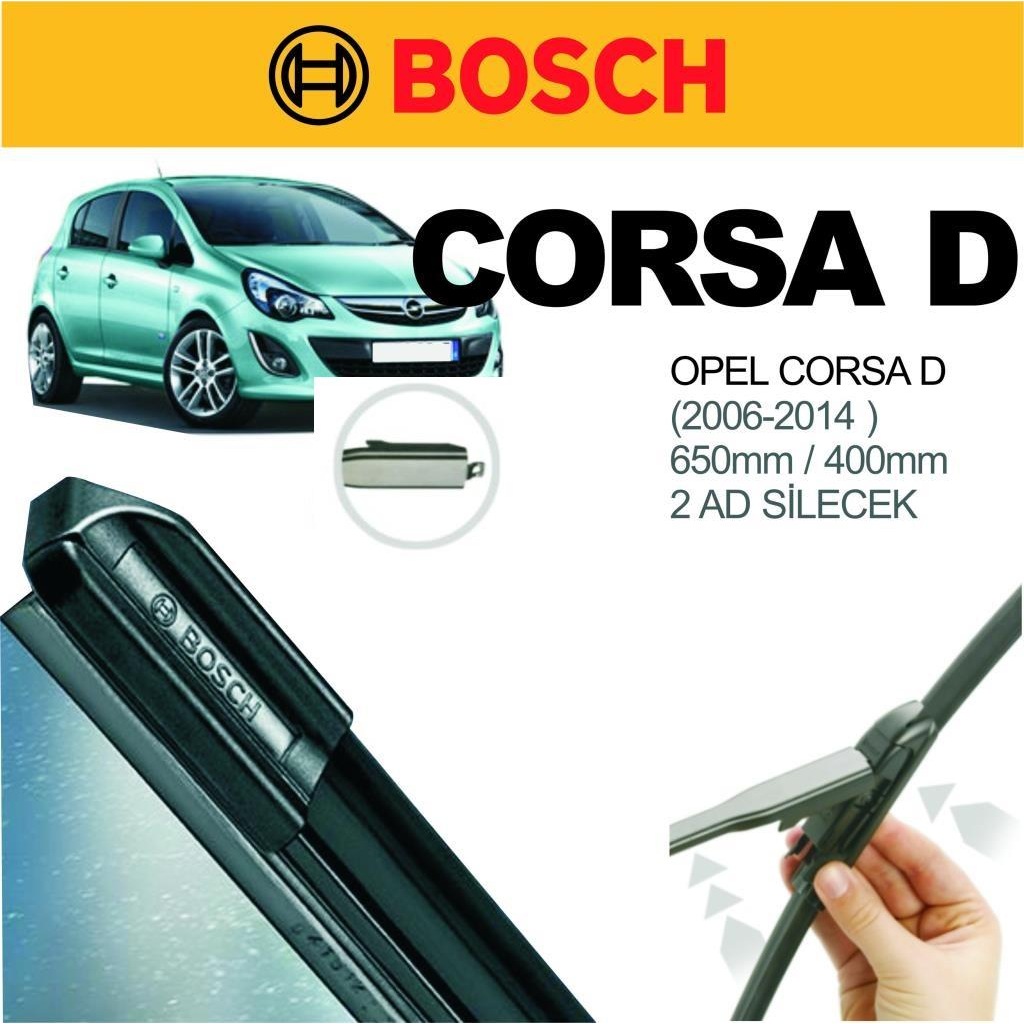 OPEL Corsa D 2006-2014 BOSCH Muz Silecek Seti