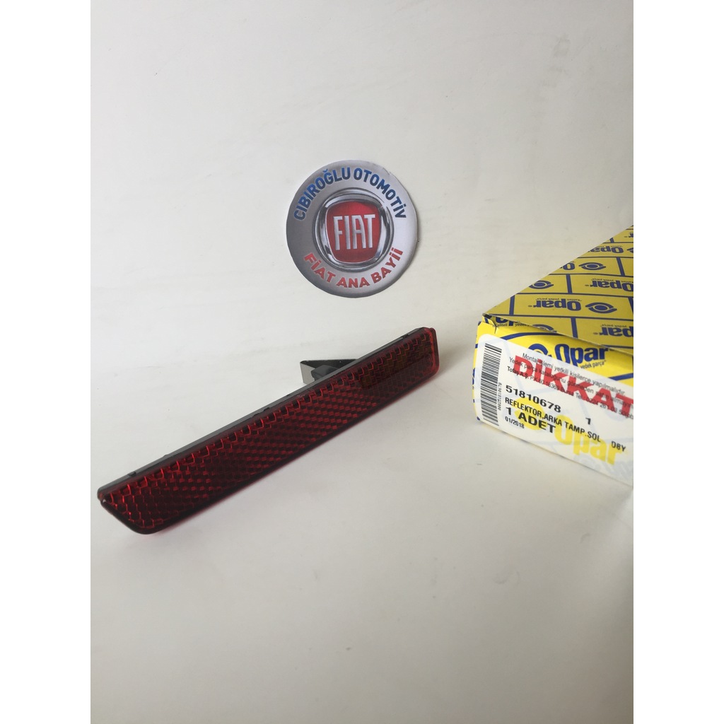 51810678 FİAT DOBLO OPEL COMBO ORJİNAL ARKA TAMPON REFLEKTÖR SOL