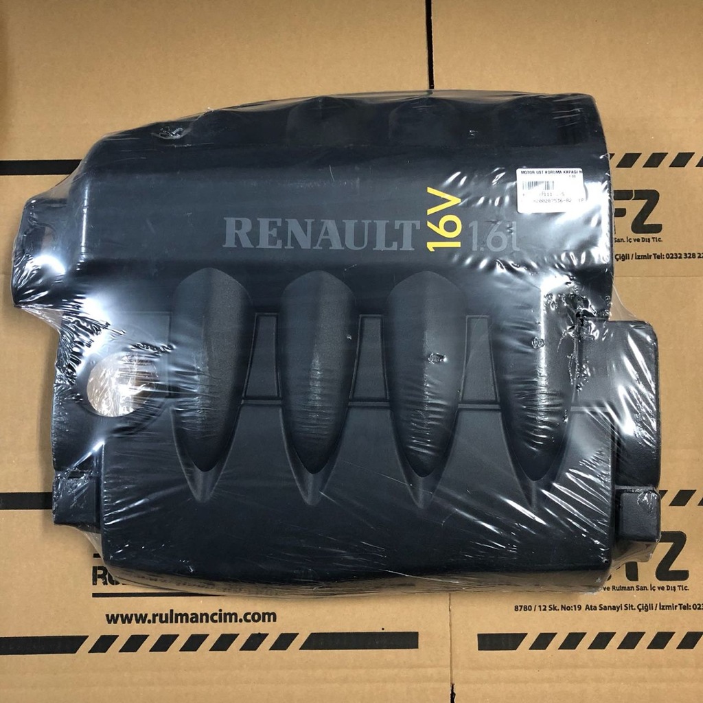 Renault Megane 2 1.6 16V Motor Üst Koruma Kapağı Siyah