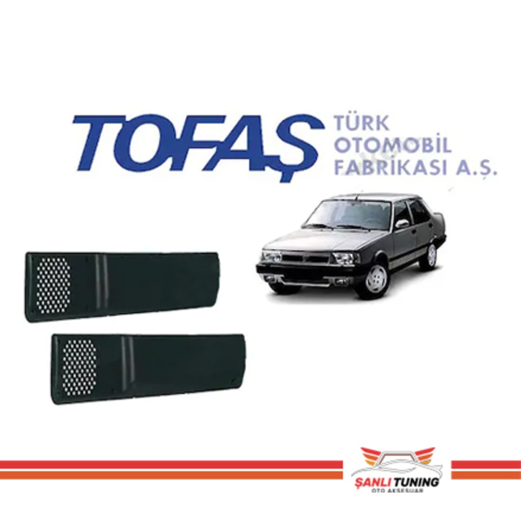 Tofaş/Slx Kapı Cepliği Takımı Siyah