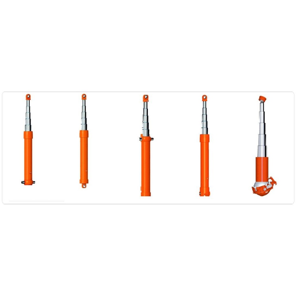 3 KademeTeleskopik Silindirli Römork Lifti-63 Cm Geniş Kovan