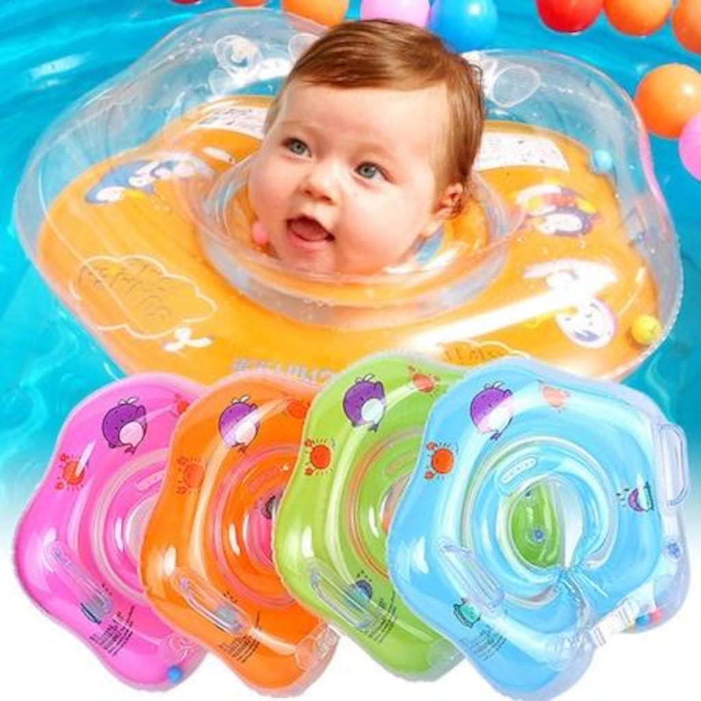 Baby Swim Bebek Yüzme Simidi Bebek Yüzme Bebek Şişme Can Simidi