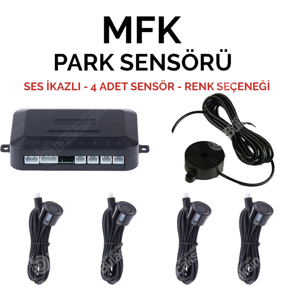 Mfk Park Sensoru Ses Ikazli Siyah Gri Beyaz Renk Fiyatlari Ve Ozellikleri