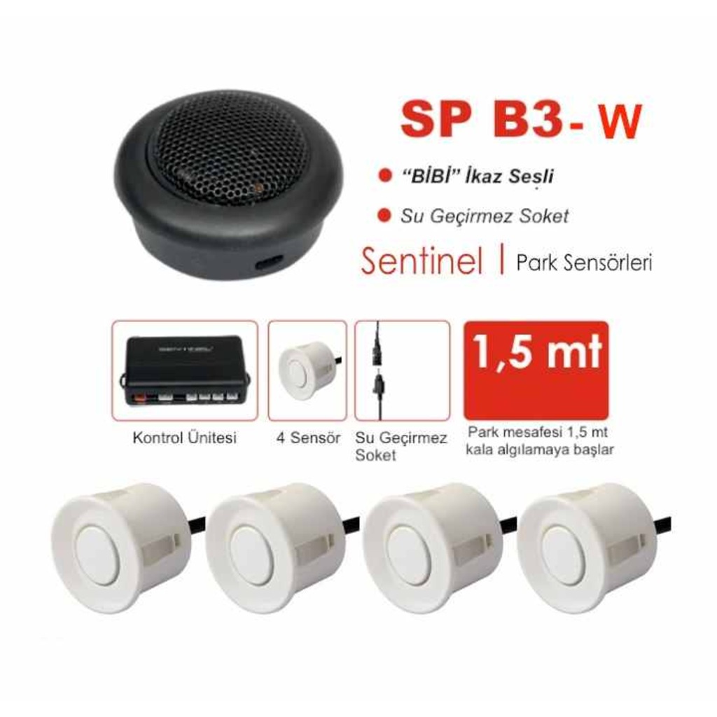 Park Sensoru Beyaz Renk Tum Araclara Uyumlu Fiyatlari Ve Ozellikleri Park Sensoru Beyaz Renk Tum Araclara Uyumlu Fiyatlari Ve Ozellikleri
