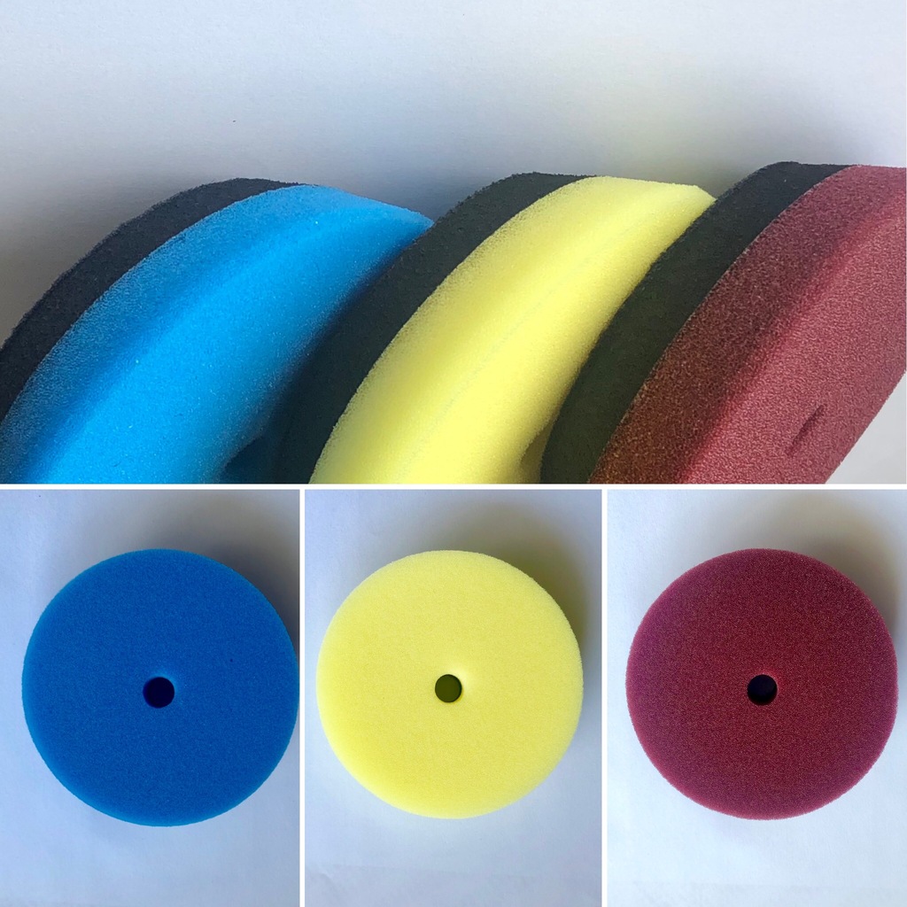 3�lü Set Destek Tabanlı 80 /100mm Pasta & Cila Süngeri Seti