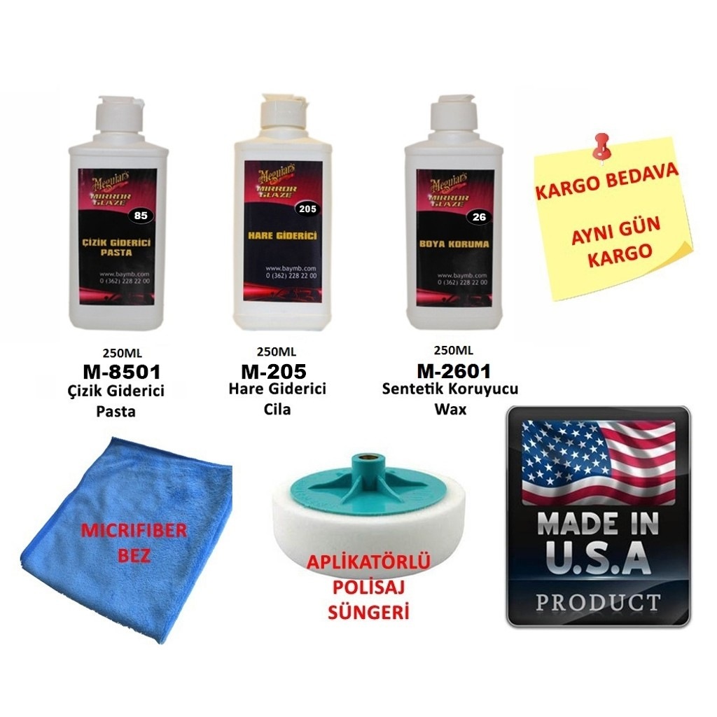Meguiars Boya Koruma Seti 250ml