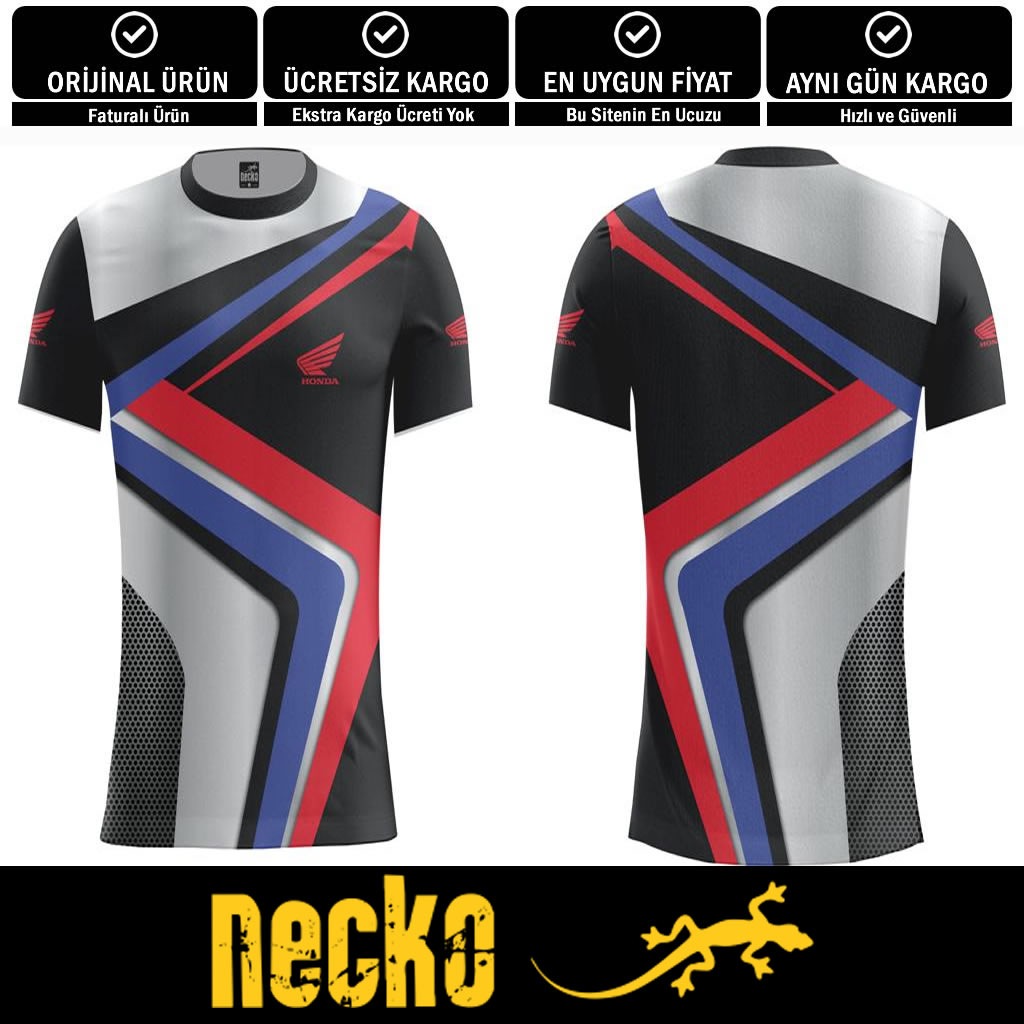 Necko Honda Hrc Tişört Mükemmel Tasarım N11com