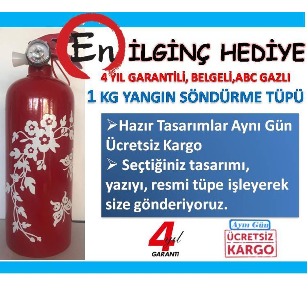 En Ilginc Hediye Desenli 1 Kg Yangin Tupu Abc Tozlu 4 Yil Garanti En Ilginc Hediye Desenli 1 Kg Yangin Tupu Abc Tozlu 4 Yil Garanti