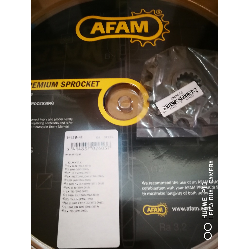 Kawasaki ZX10R Dişli Set 08-10 Afam