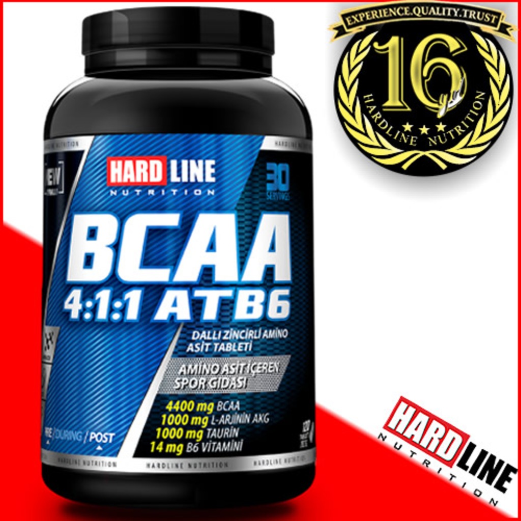 Hardline Bcaa 4:1:1 Atb6 120 Tablet FATURALI HIZLI KARG SKT:07/22