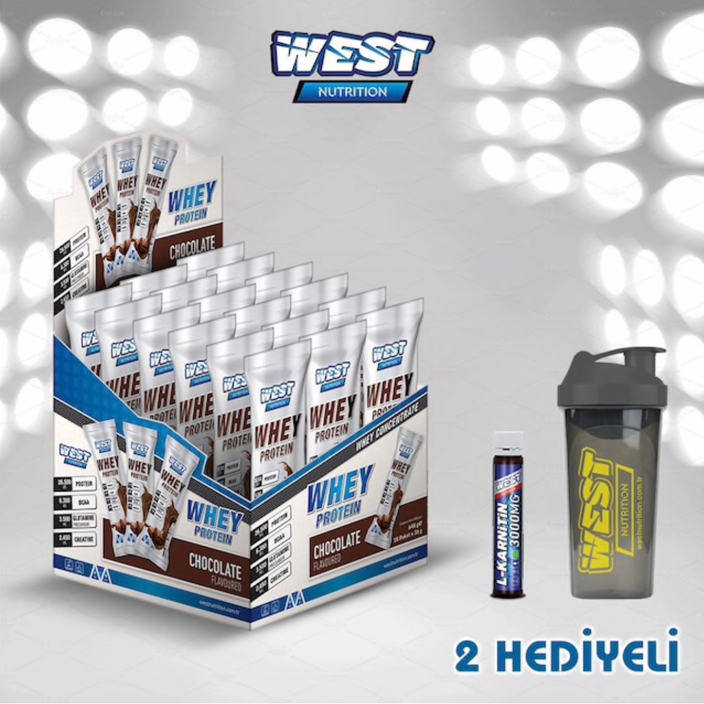 West Nutrition Whey Protein Tozu 18 Şase 648 gr (Aroma Seçenekli)