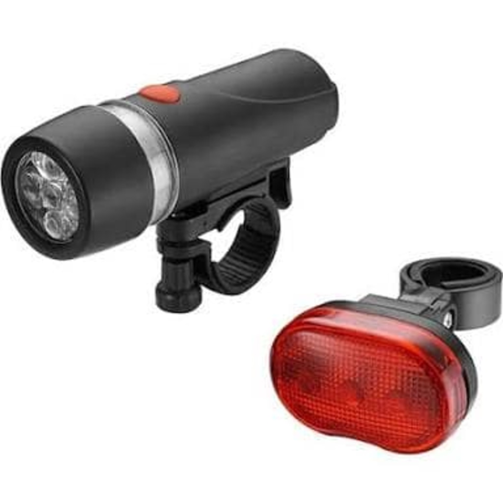 Plus ön-arka bisiklet led far-stop lambası, ışık seti
