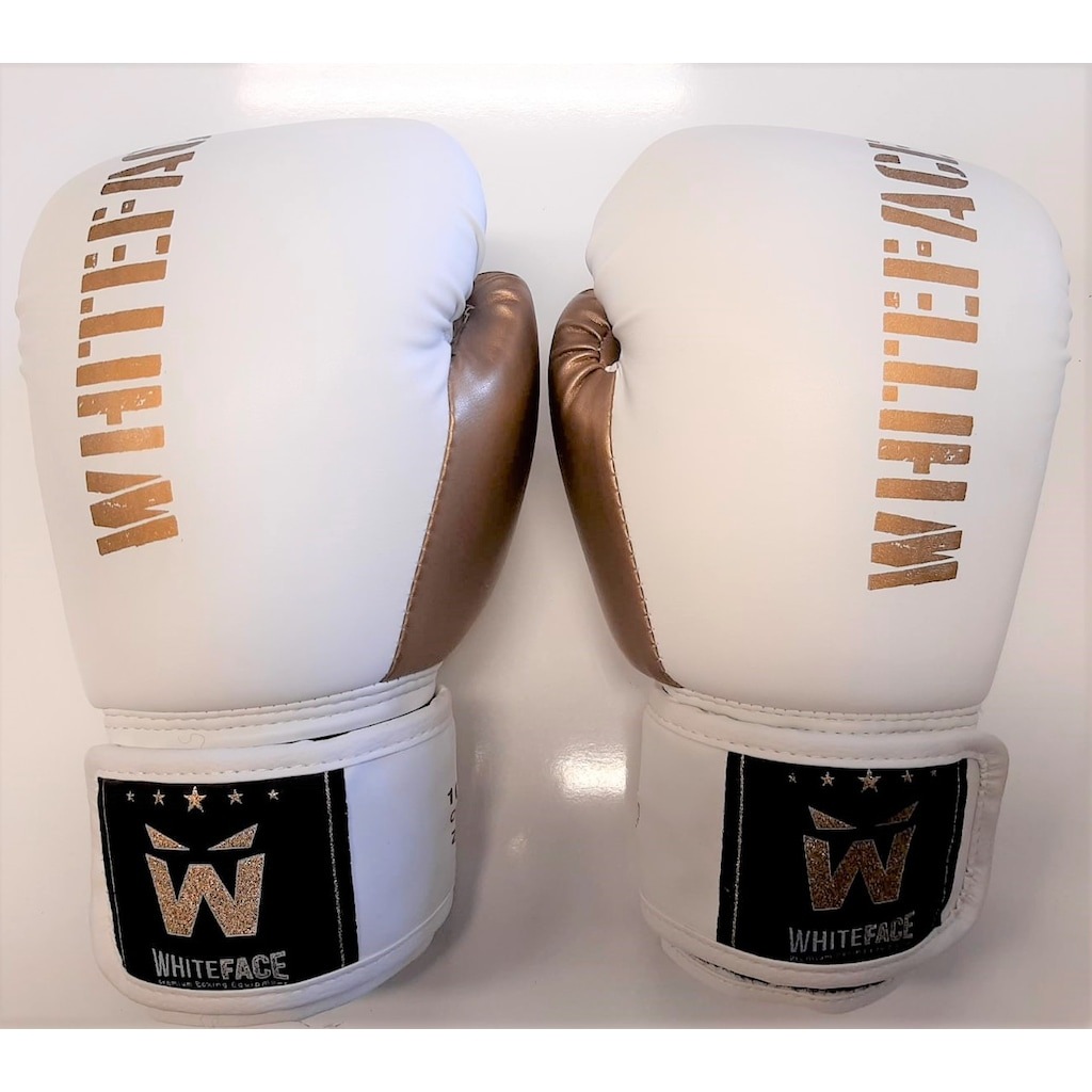 Whiteface Boks ve Kick Boks Eldiveni Nova2 Beyaz