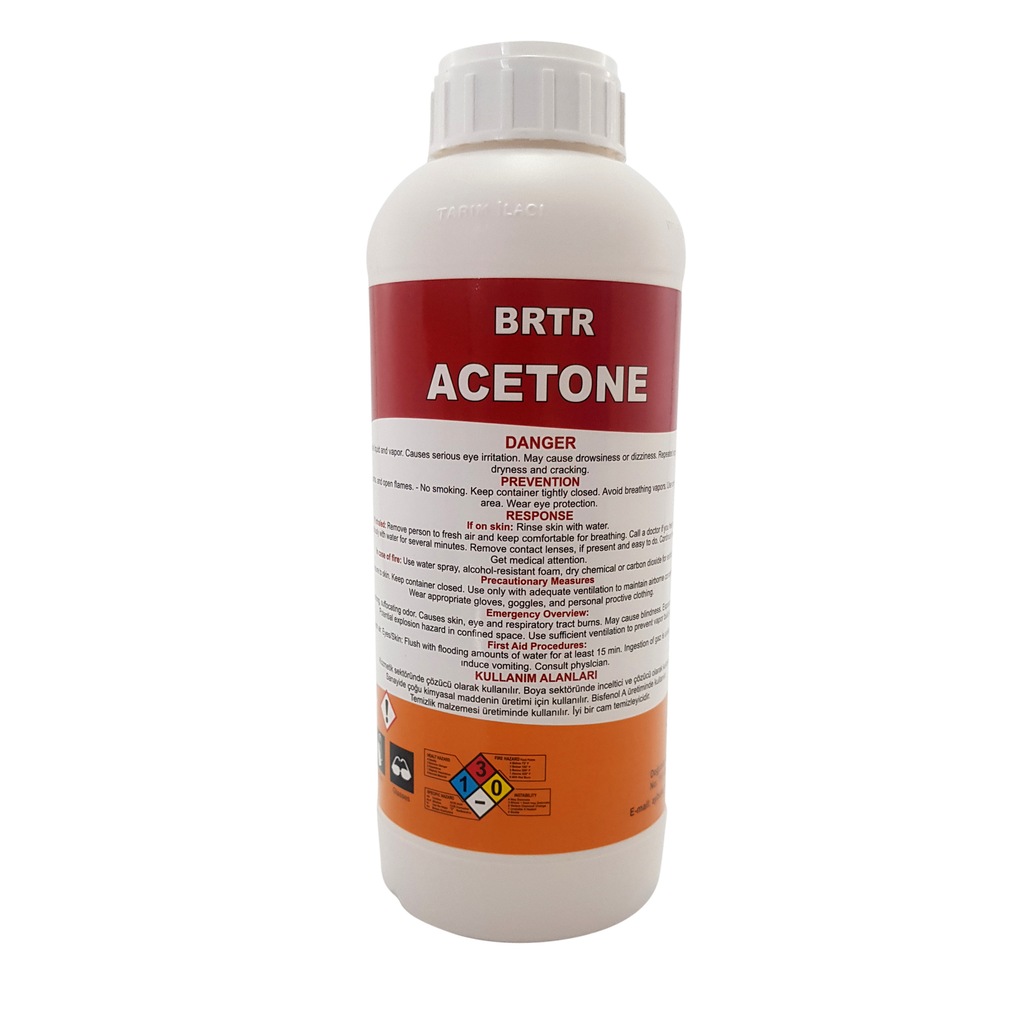 BRTR KİMYA 1LT SAF ASETON %99,9