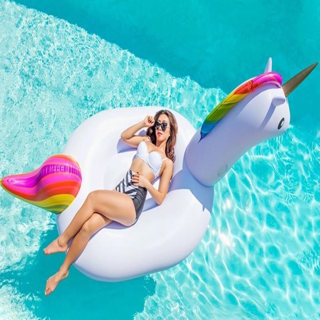 Dev Unicorn Float Deniz Yatagi 2 Kisilik Deniz Adasi Beyaz Flamin Fiyatlari Ve Ozellikleri