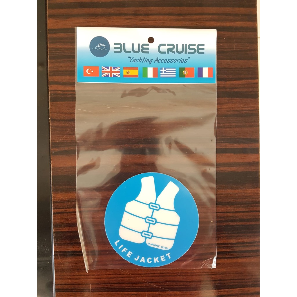 CAN YELEĞİ LİFE JACKET ETİKETİ