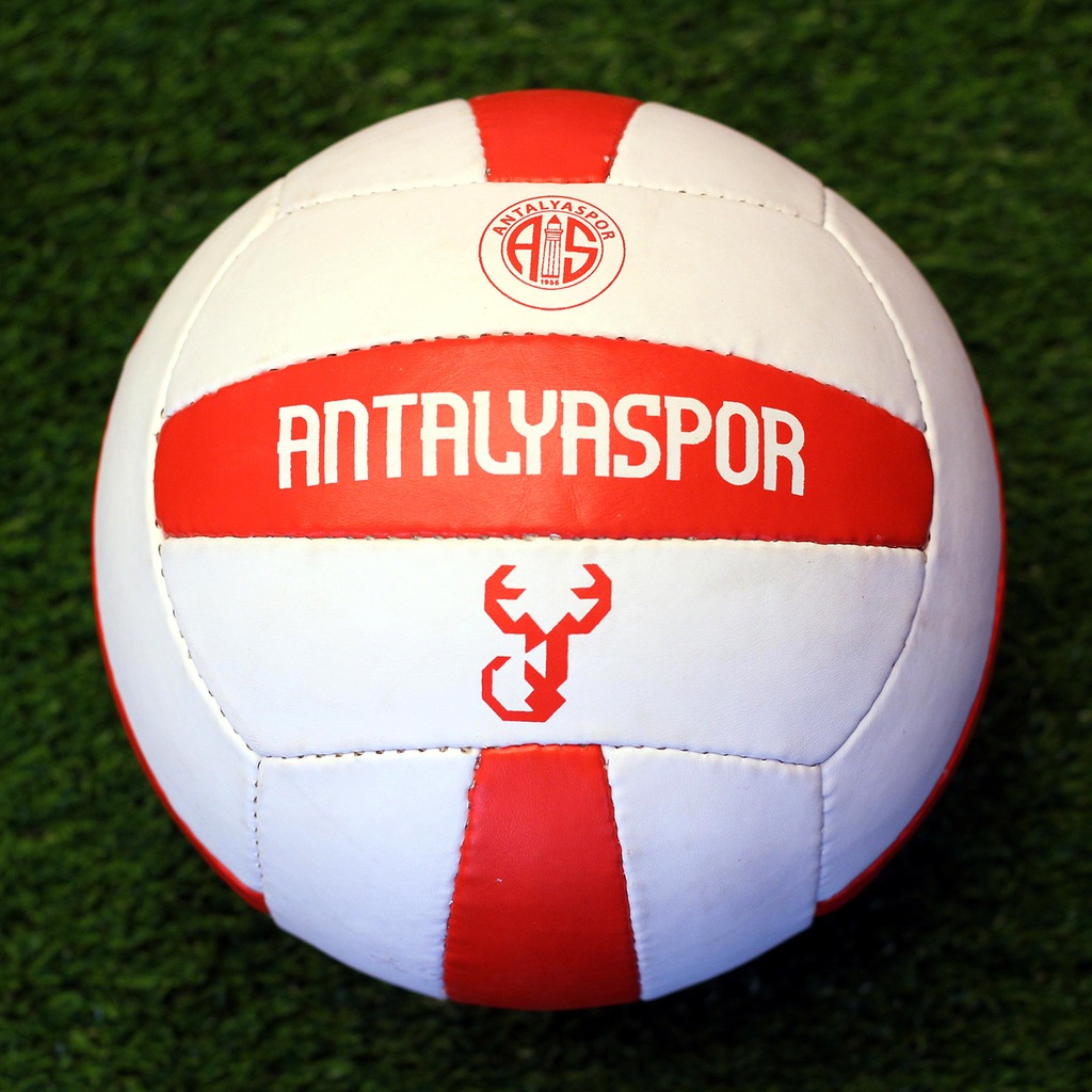ANTALYASPOR ORJINAL VOLEYBOL TOPU KIRMIZI BEYAZ