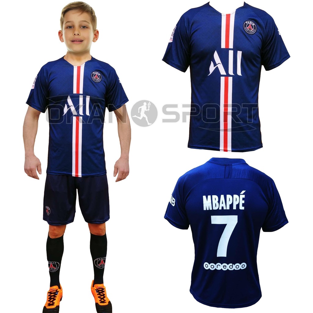 Paris SG Mbappe Çocuk Forma Takımı Forma Şort Çorap Hediyeli