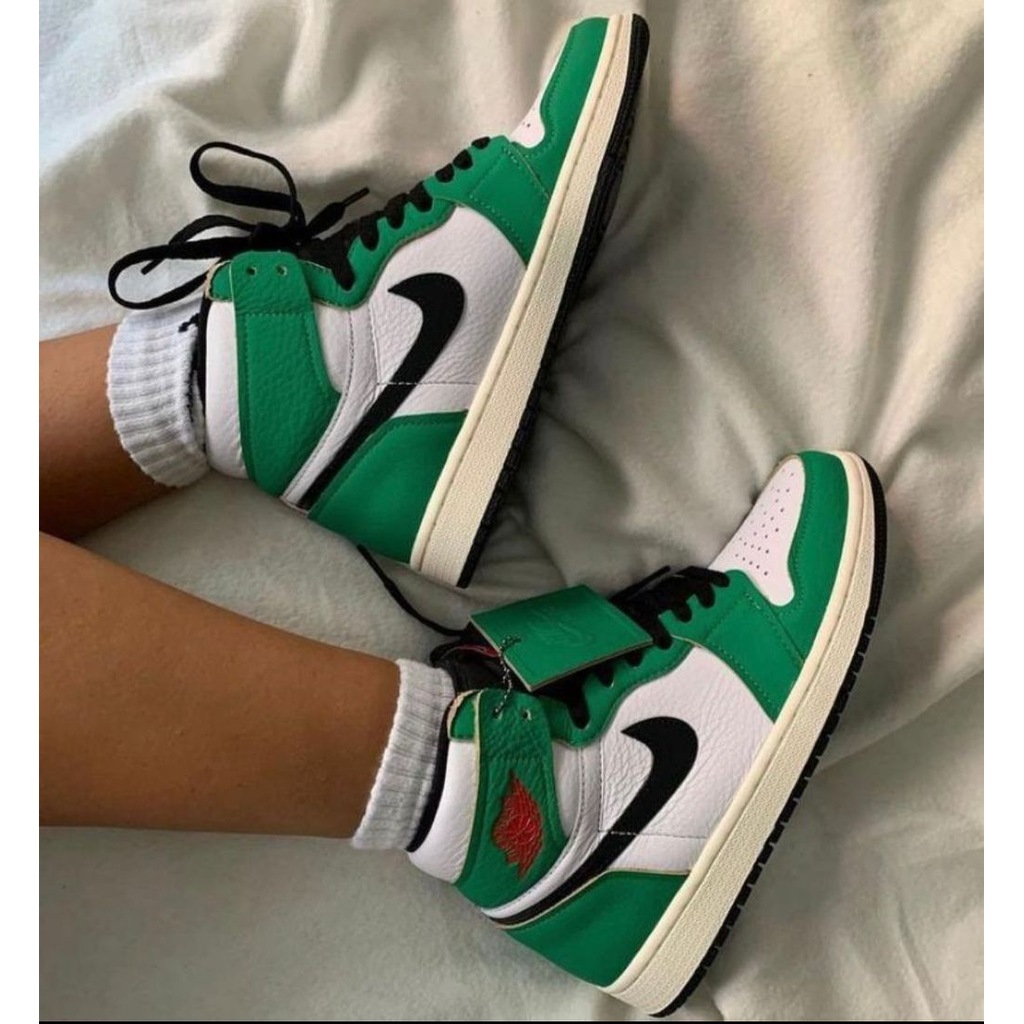 nike jordan 1 lucky green