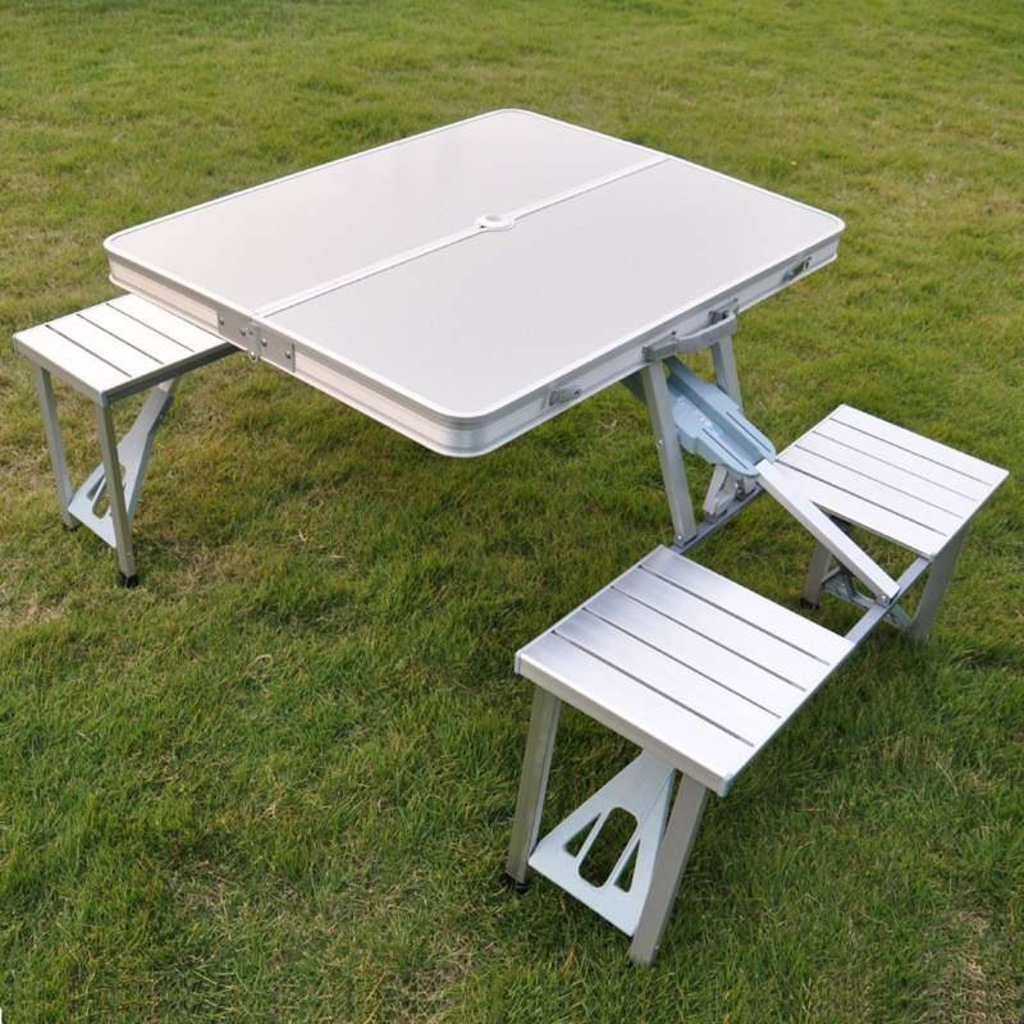 Alüminyum Katlanır Piknik Ve Kamp Masası