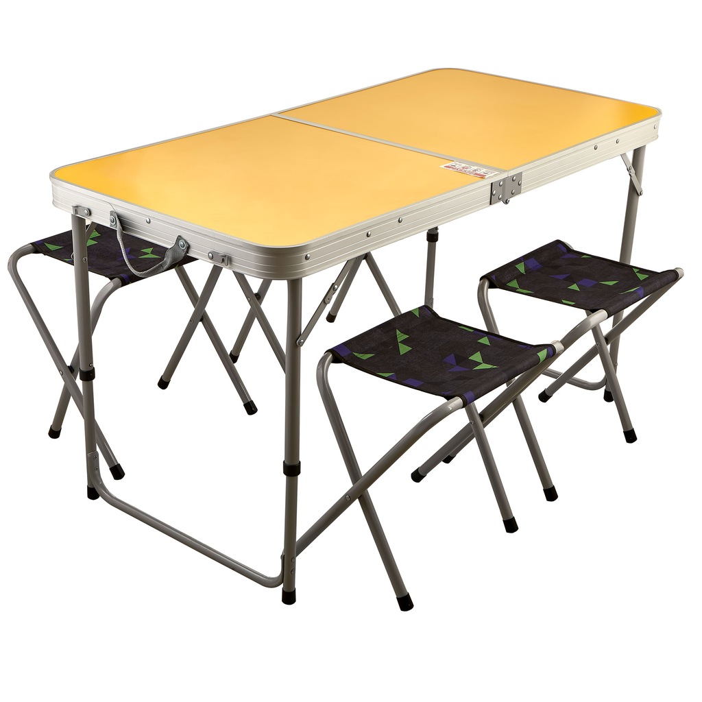 Praseat Katlanır Kamp Masası Ve Piknik Masası Seti