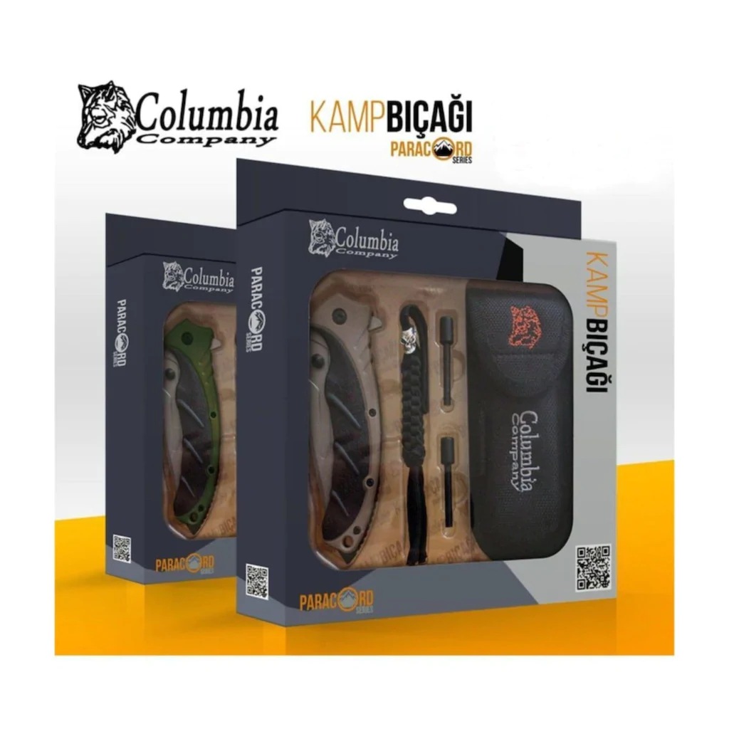 columbia paracord kamp bicagi seti new designer avci bicak caki fiyatlari ve ozellikleri